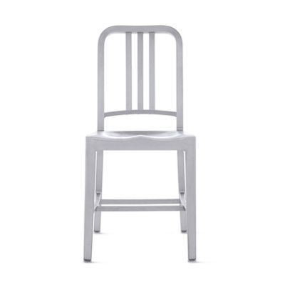 1006 Navy® Side Chair with Brushed Finish