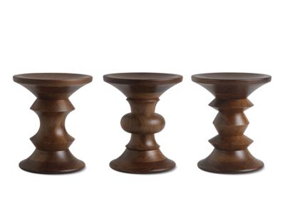 Eames® Walnut Stool