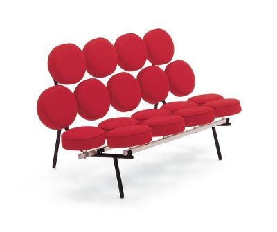 Nelson Marshmallow Sofa in Crepe