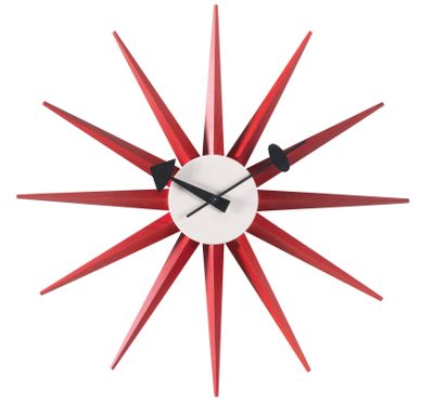 Nelson Sunburst Clock