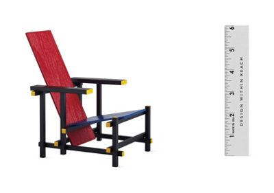 Vitra Miniatures Collection: Rietveld Chair