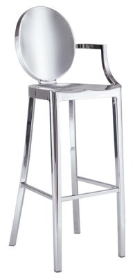 Kong Barstool with Arms - Polished