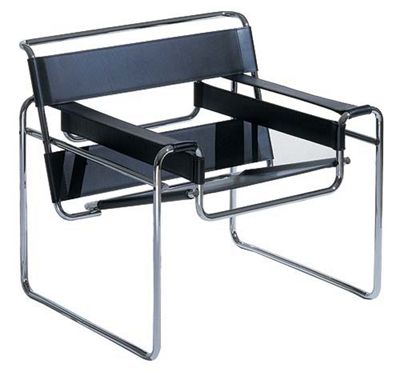 Wassily® Chair in Belting Leather