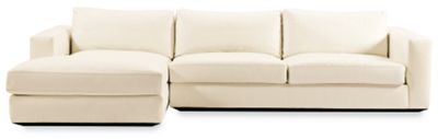 Reid Sectional Chaise Left in Fabric