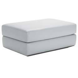 Reid Ottoman in Ultrasuede®