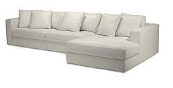 Reid Sectional Chaise Right in Ultrasuede
