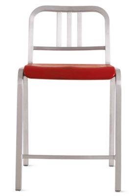 Nine-0 Stacking Counter Stool - 3 Bar Back