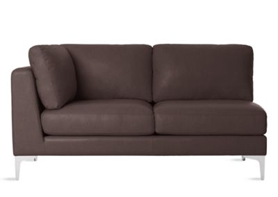 Albert One-Arm Sofa, Left in Vienna Leather