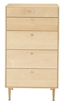 American Modern 5-Drawer Dresser in Maple