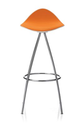 Onda Barstool with Chrome Frame