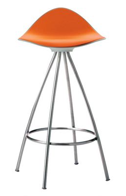 Onda Counter Stool with Chrome Frame