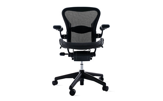 Aeron® Chair Lumbar Support Office Chair  Designed by Don Chadwick and Bill Stumpf for Herman Miller® 