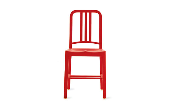 111 Navy Side Chair, Charcoal   Designed by Emeco 