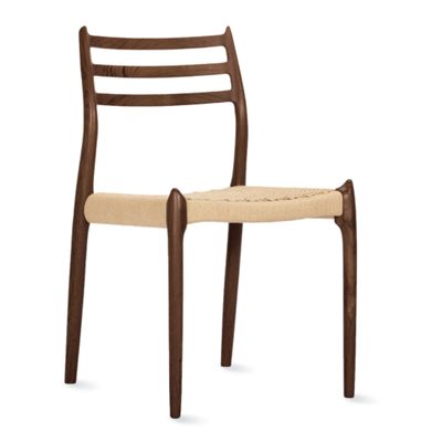 Møller Model 78 Side Chair with Natural Woven Seat