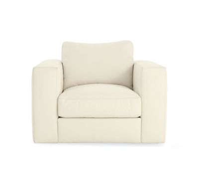 Reid Swivel Armchair in Leather