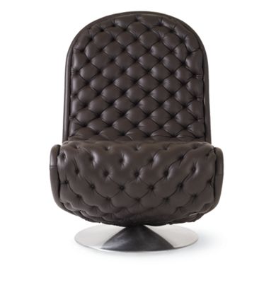 System 1-2-3 Lounge Chair in Deluxe Leather