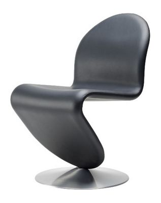 System 1-2-3 Dining Chair in Leather