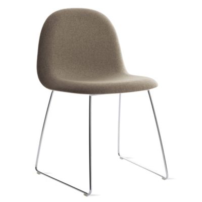 Gubi Chair with Chrome Base