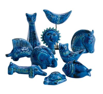 Bitossi Rimini Blu Miniatures: 30 Sun