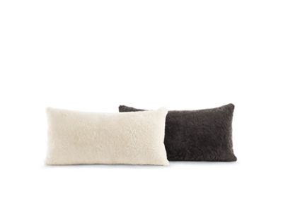 Sheepskin Throw Pillow 