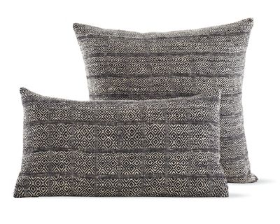 Silk Pillow in Big Diamonds