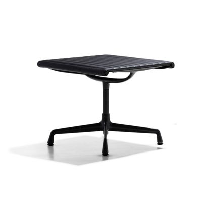 Eames® Aluminum Ottoman with Powder-Coated Frame