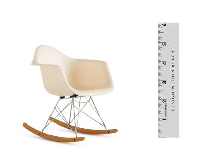 Vitra Miniatures Collection: Eames Molded Plastic Rocker (RAR)