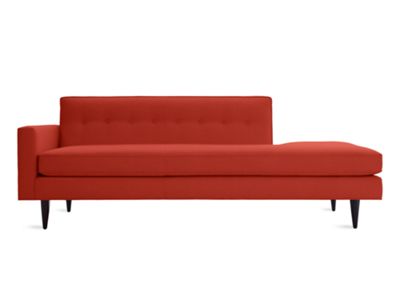 Bantam Studio Sofa, Left in Basket Fabric