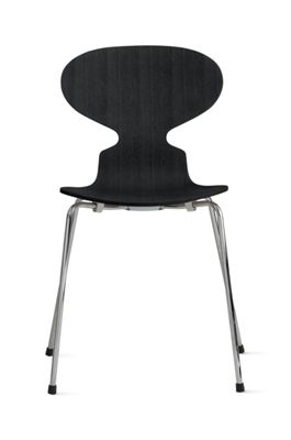 Ant™ Chair with 4 Legs in Colored Ash