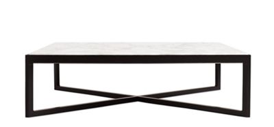 Krusin Coffee Table with Marble Tabletop
