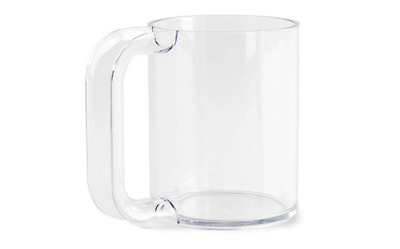 Heller Clear Mug      Designed by Massimo and Lella Vignelli, produced by Heller®