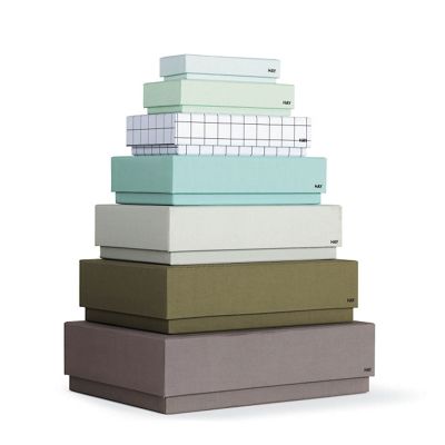 Box Box Small Neutral (Set of 7)