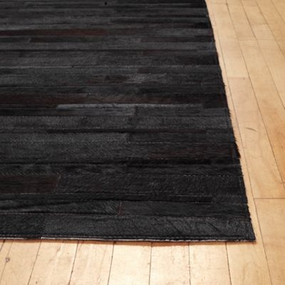 Thin Strip Cowhide Rug - 5.5 x 8.5