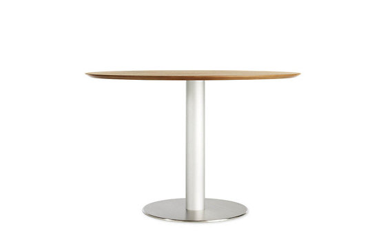 Zero Table with Wood Top Design Within  Designed by Jesús Gasca for Stua