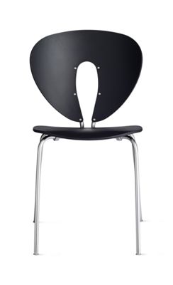 Globus Chair in Plastic with Stainless Frame