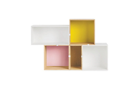 Mini Stacked Shelving System     Designed by JDS Architects for Muuto 