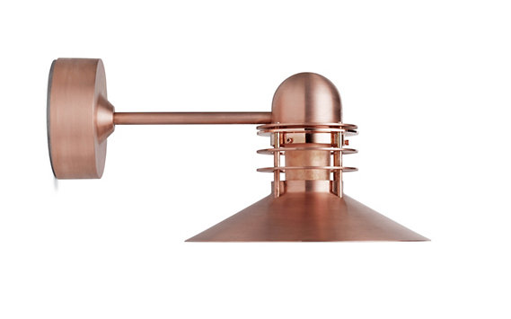 Nyhavn Outdoor Wall Sconce     Designed by Alfred Homann and Ole V. Kjær for Louis Poulsen