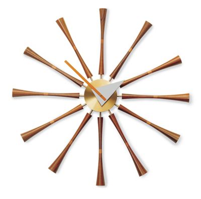  nelson spindle clock designed by lucia derespinis for george nelson