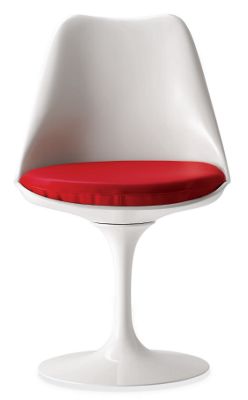 Saarinen Tulip Armless Chair in Vinyl