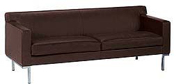 Theatre Two-Seater Sofa in Ultrasuede