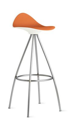 Onda Barstool with Stainless Frame