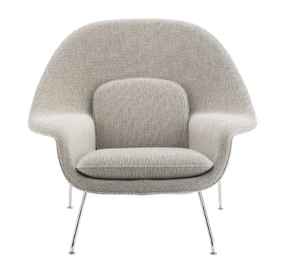 Womb Chair - Cato, Blue - Design Within Reach