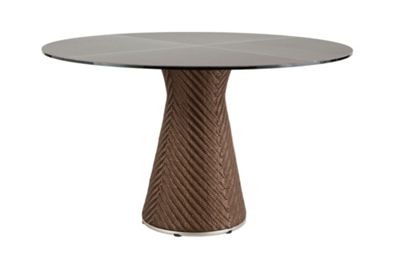 Gloster Scoop Dining Table Outdoor Modern DWR Design Within Reach